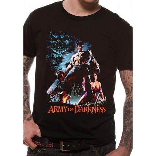 Army of Darkness Smoking Chainsaw Unisex T Shirt Ghostly Goods