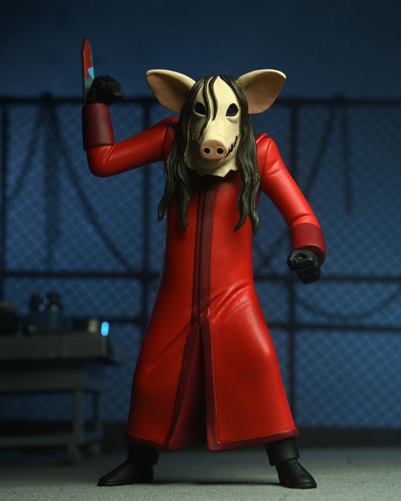 NECA Saw Toony Terrors Action Figure Jigsaw Killer (Red Robe)