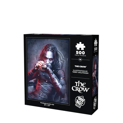 The Crow puzzle featuring Brandon Lee as Eric Draven by Trick or Treat Studios