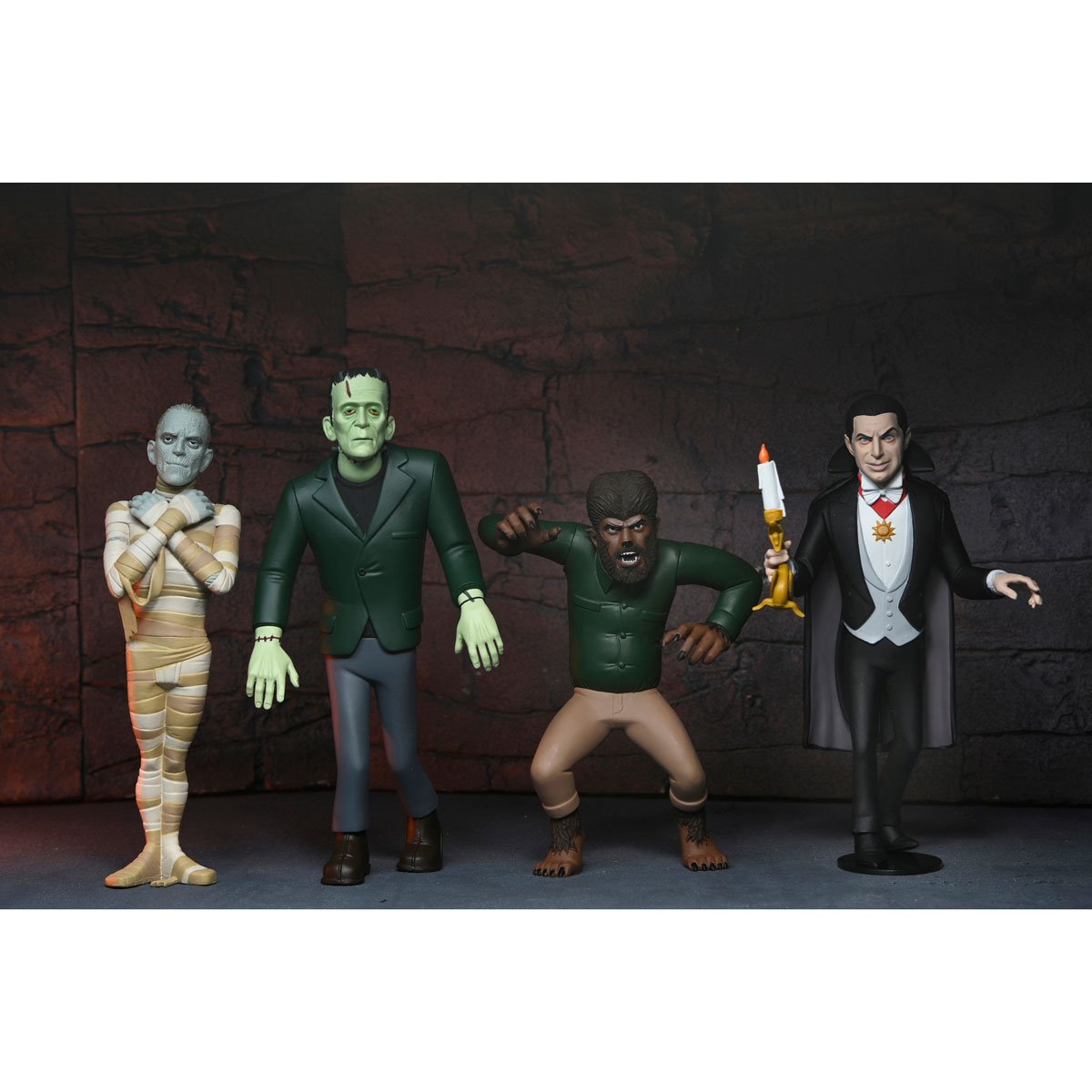 NECA Toony Terrors - Universal Monsters Set of 4 Series 10