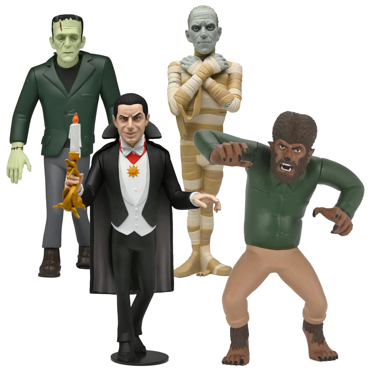 NECA Toony Terrors - Universal Monsters Set of 4 Series 10