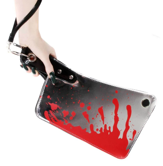 Kreepsville 666 - Cleaver Clutch Bag Metallic