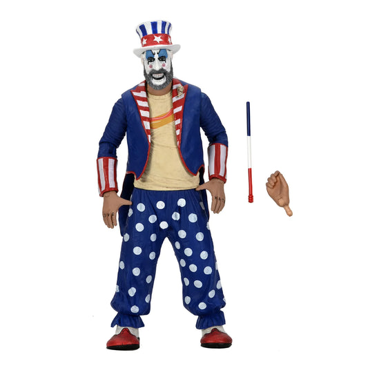 NECA House of 1000 Corpses – Captain Spaulding (Tailcoat) 20th Anniversary 7″ Action Figure