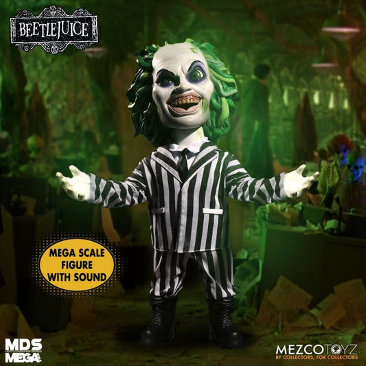 MEZCO MDS Mega Scale Talking Beetlejuice