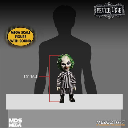 MEZCO MDS Mega Scale Talking Beetlejuice