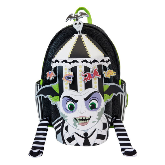 Loungefly Beetlejuice Carousel Light Up Cosplay Mini Backpack