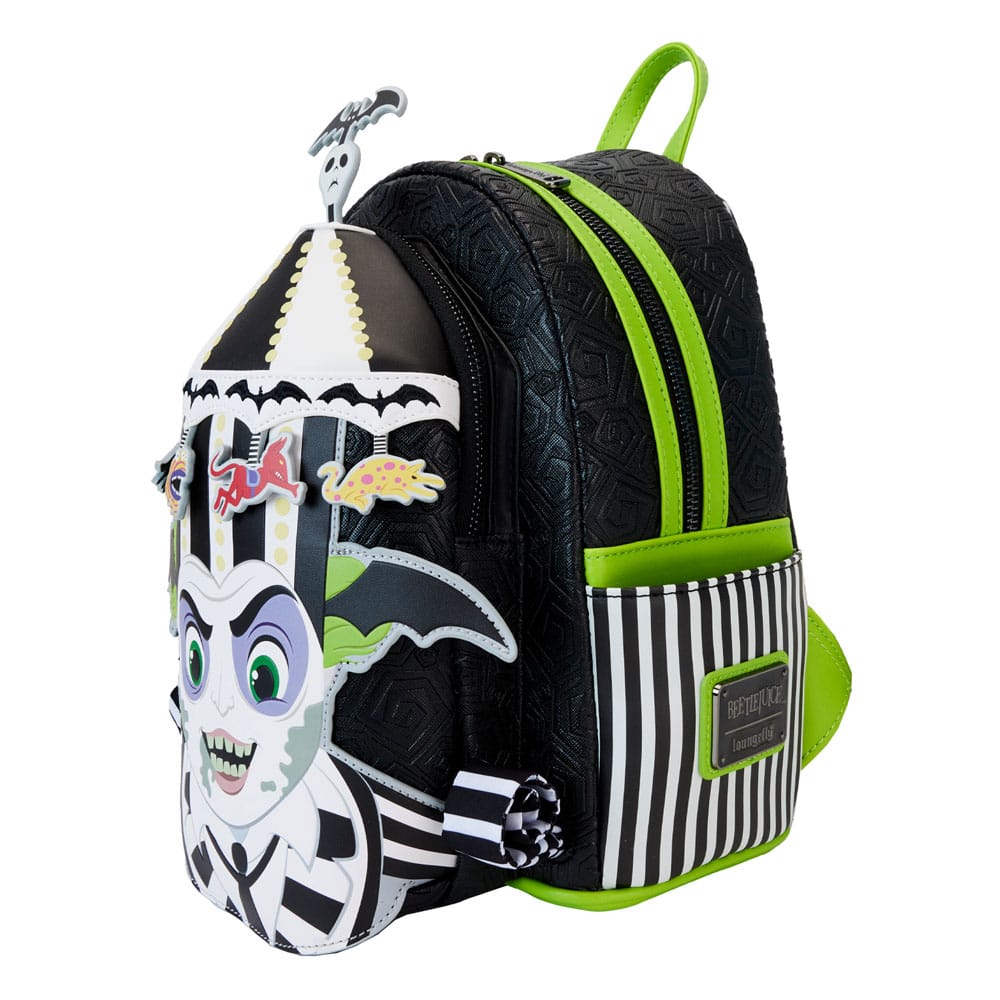 Loungefly Beetlejuice Carousel Light Up Cosplay Mini Backpack