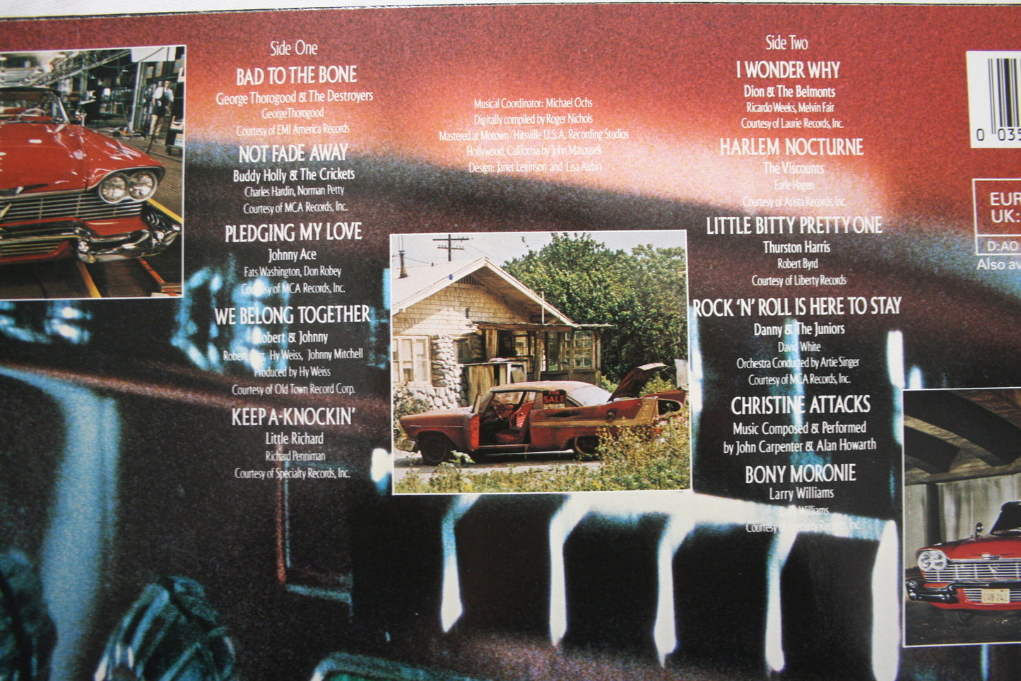 Christine (Original Motion Picture Soundtrack) - 1983 Vinyl